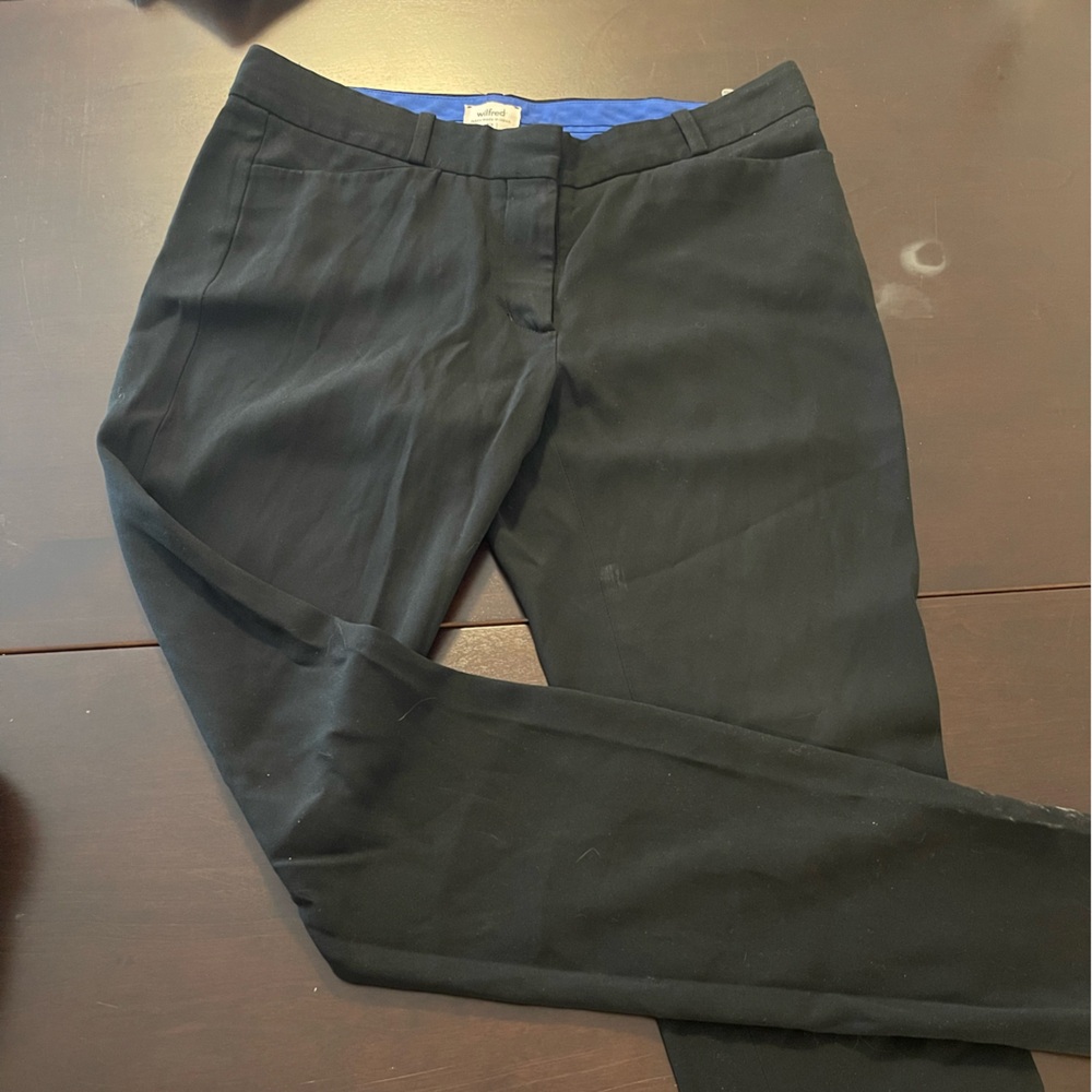 Wilfred dress pants size 6 (black)